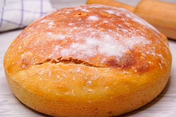 Очень быстрый рецепт домашнего хлеба. Чтобы не ходить в магазин
