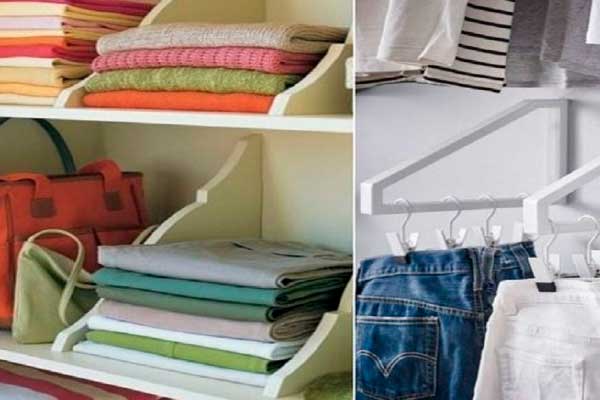 22 очумелых примера, как складывать вещи в шкафу…
