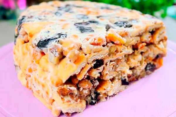 Торт без выпечки, который готовится пару минут. Вкусно, да еще и полезно!
