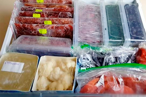 Как организовать хранение в морозилке, чтобы влезли все продукты и не было хаоса