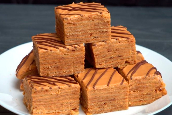 Торт-пирожное к чаю, готовим без духовки — проще и вкуснее не бывает