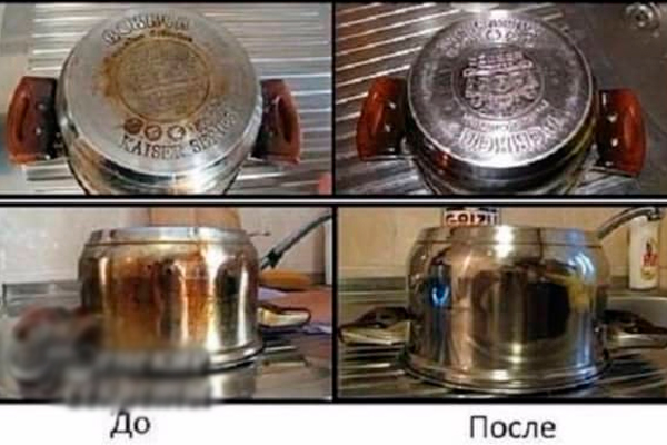 Кухонный супер очиститель из 2 ингредиентов! Очищает все на кухне – плита, посуда, кафель и многое другое!